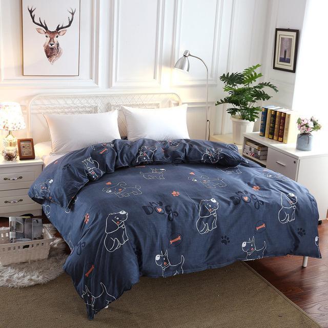 Cute dog bedsheets